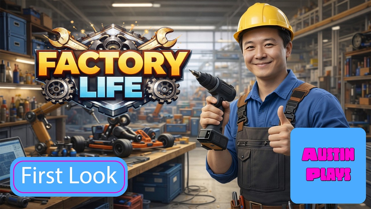 Factory Life Demo First Look Gameplay – Assembling Products & Making BIG Money!