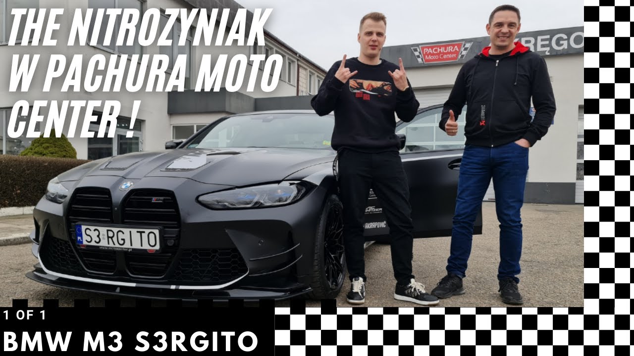 THENITROZYNIAK w Pachura Moto Center ! Proces powstawania limitowanej edycji 1of1 BMW M3 S3RGITO***