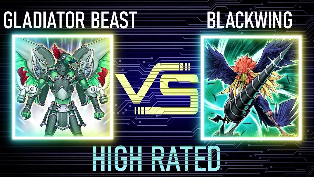 Gladiator beast vs Blackwing | Edison Format | Dueling Book