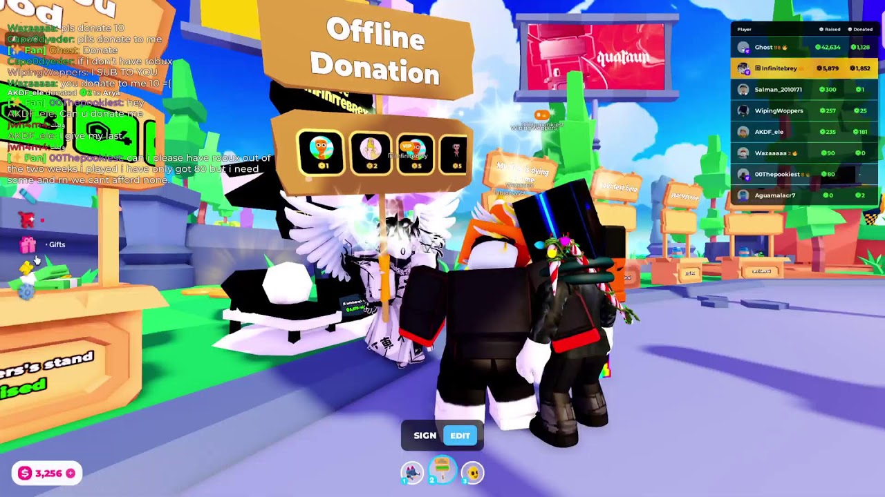 PLS Donate Giving Away Offline Donation