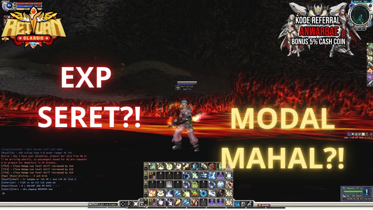 RF RETURN - DAY 2,  HUNT KIRI-KANAN ATAS-BAWAH  |   #RFONLINE #RFRETURN