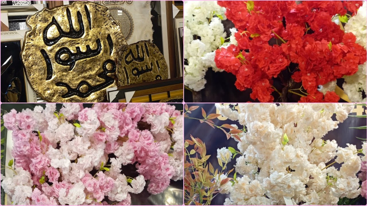 Artificial Flowers Plants Wholesale Market Rawalpindi/Home Decor Items/WallClock,Painting/TeaTrolley