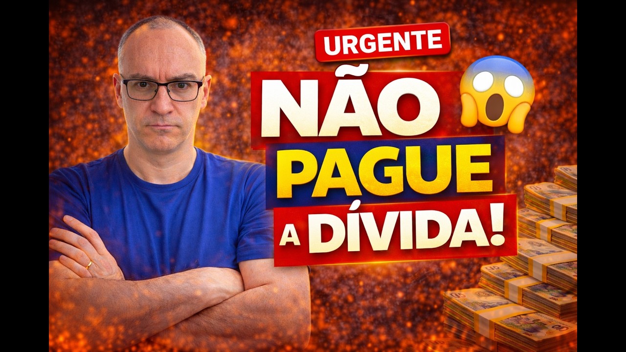 N&Atilde;O PAGUE A D&Iacute;VIDA AGORA - VEJA O MOTIVO #d&iacute;vida