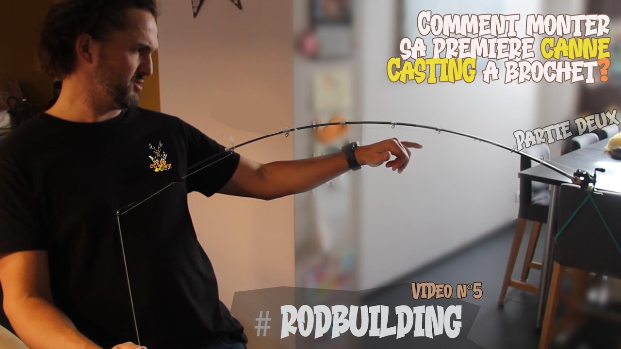 Comment monter sa première canne CASTING à brochet - Partie 2 #rodbuilding #rodbuilder #crafts