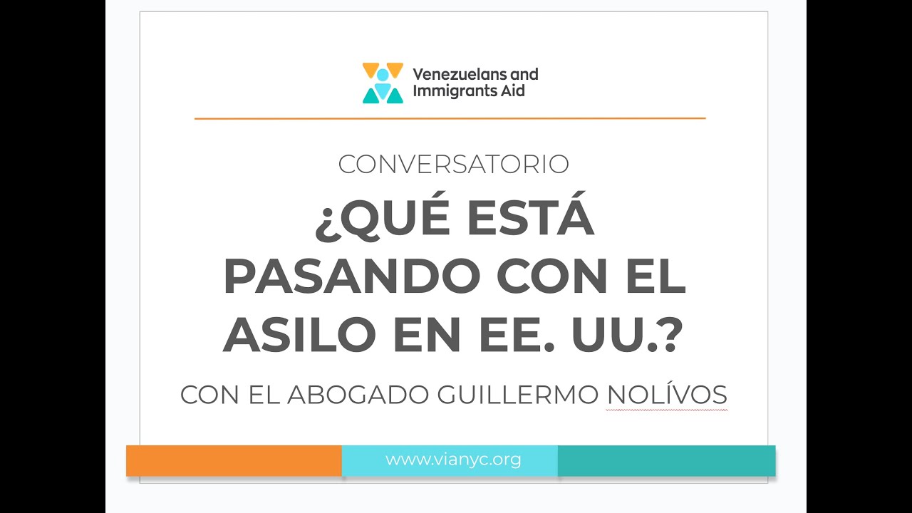 ¿Qué está pasando con el asilo en EE. UU.?