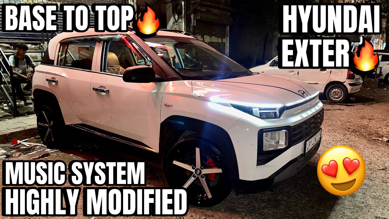2025 Hyundai Exter Modification🔥| Exter Base To Top Modification | Exter Modification |