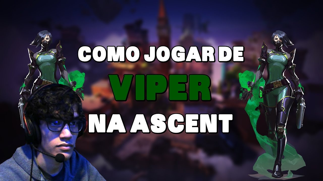 Como JOGAR de VIPER na ASCENT (GUIA RADIANTE) [VENENOS ONEWAYS, PAREDE e MAIS]