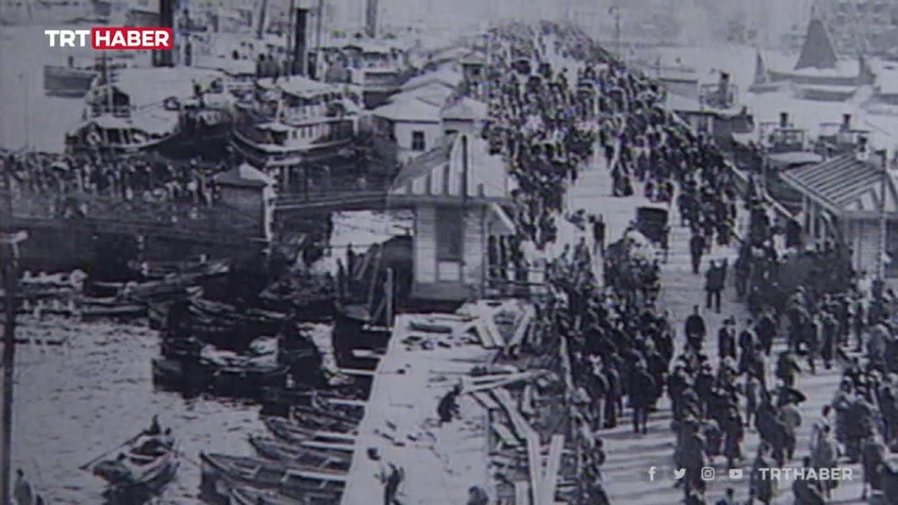 Bir dönem İstanbul'un simgesi: Tarihi Galata Köprüsü