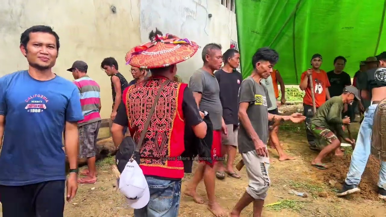 Dallo’/Tiwah di desa Patih Jepara(Rebunge), Ambalau, Kab Sintang, Kalimantan Barat (hari ke 3)