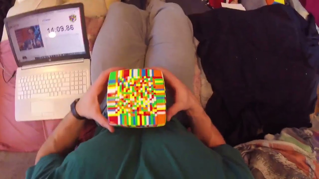 MoYu 21x21x21 M solve: 1:45:43.50