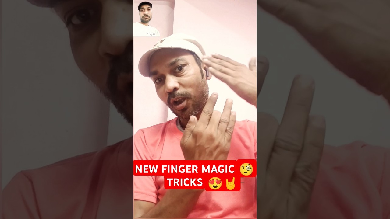 NEW FINGER MAGIC TRICKS 😍🤘 #shorts #finger #toutrial  #tiktok