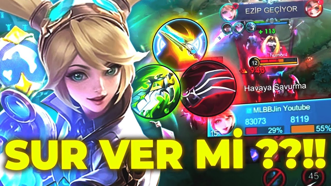 SUR VERELİM DİYEN TAKIMA LAYLA SEÇERSEM ? | Mobile Legends