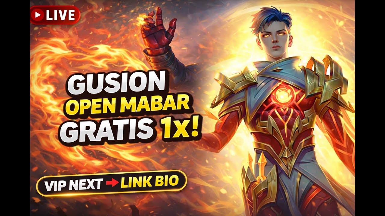 OPEN MABAR FREE 1x / VIP LANJUT ORDER GUYS 😎