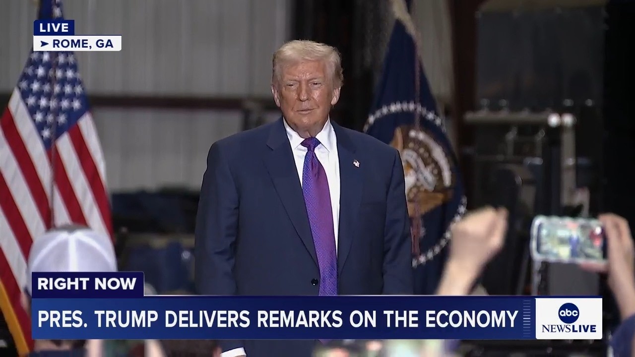 LIVE: President Trump delivers remarks on the economy