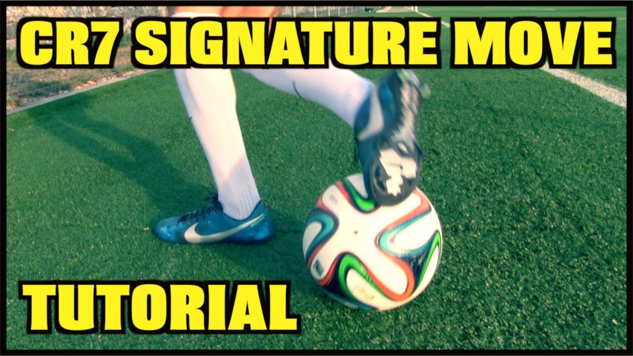 Learn AMAZING Skills #5: Cristiano Ronaldo Signature Move | CR7 Skill Tutorial | by 10BRA
