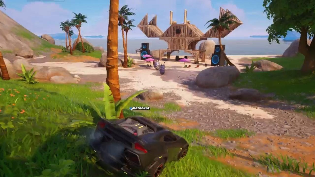 Fortnite Fiesta en la Playa con KatdeKat