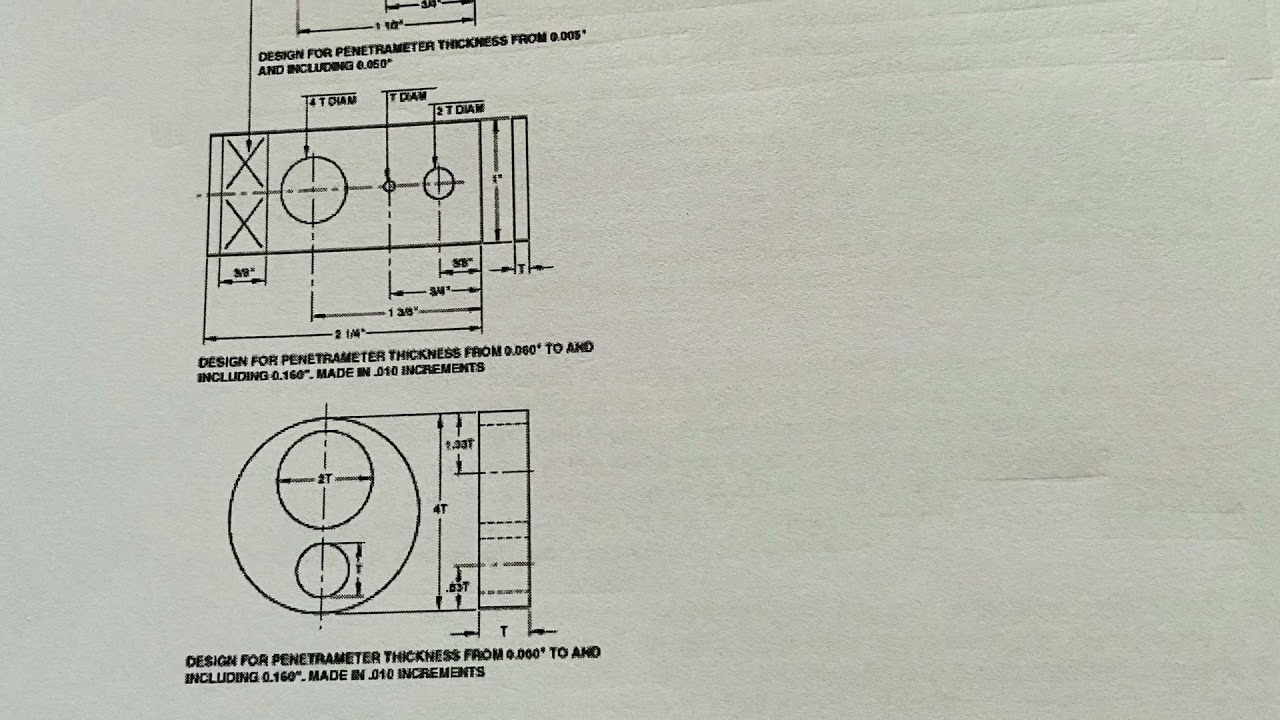 #holetype #pentameter #imagequalityindicator #IQI