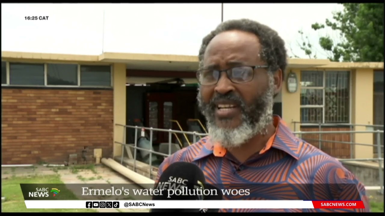 Water pollution is still a huge challenge for residents of Ermelo, Mpumalanga