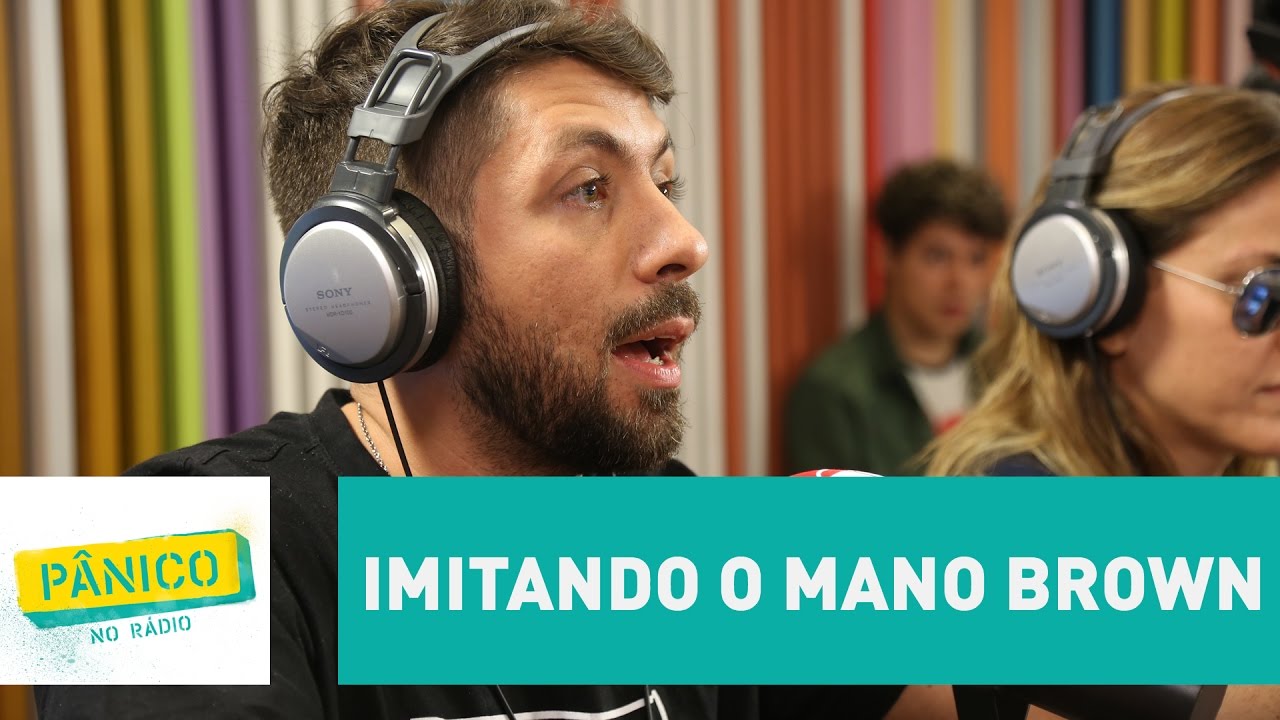 Mano Brown não gosta de sua imitação de Rudy Landucci; entenda o por quê | Pânico