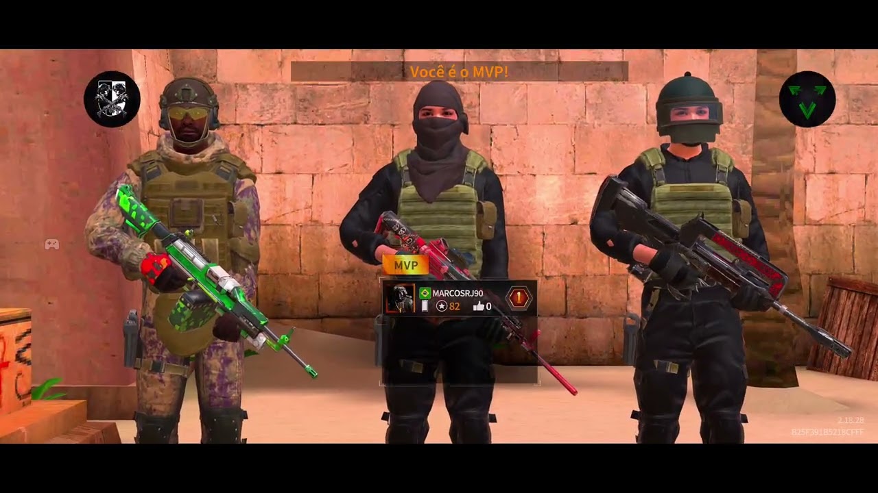 Hazmob FPS multiplayer online modo mata-mata em equipe #hazmob 