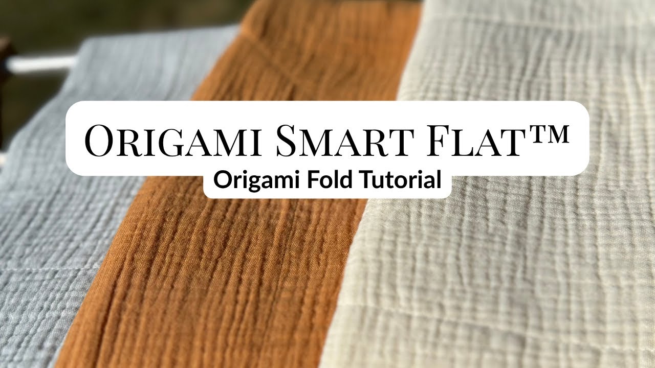 How to Do the Origami Fold | Origami Smart Flat™ Cloth Diaper Tutorial
