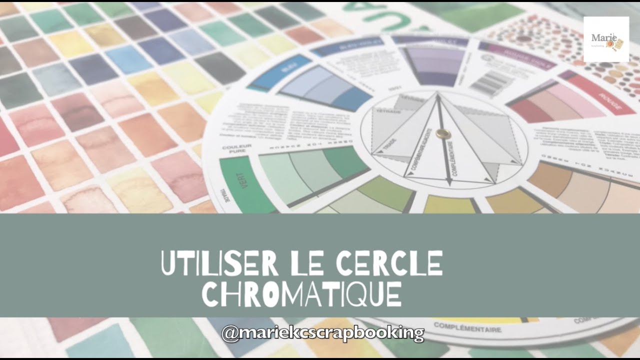 Tuto 2/2  --  Utilisation d'un cercle chromatique 🔴🟠🟡🟢🔵🟣