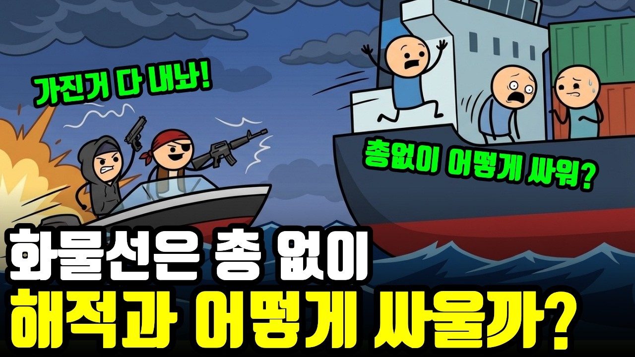 총 없이 'AK-47 해적' 떼를 몰살시키는 기상천외한 방법들