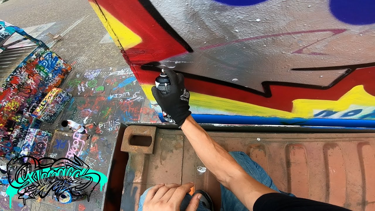 Graffiti on High Spot Container [ Trip to Amsterdam ] ⚡ Resaks