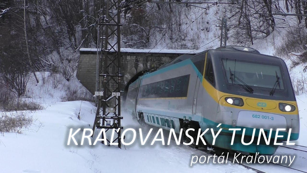 Kraľovanský tunel - portál Kraľovany 05.01.2017