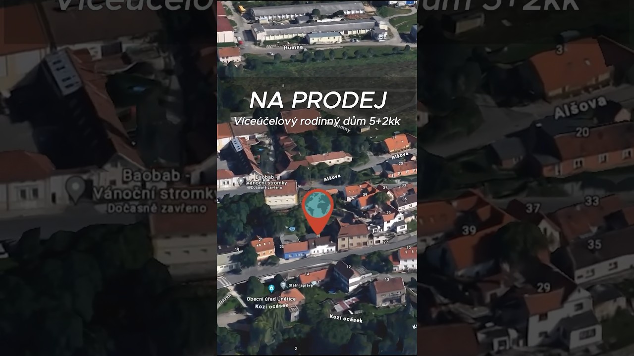 🏡 V&Iacute;CE&Uacute;ČELOV&Yacute; RODINN&Yacute; DŮM 5+2kk - &Uacute;nětice, Praha-z&aacute;pad