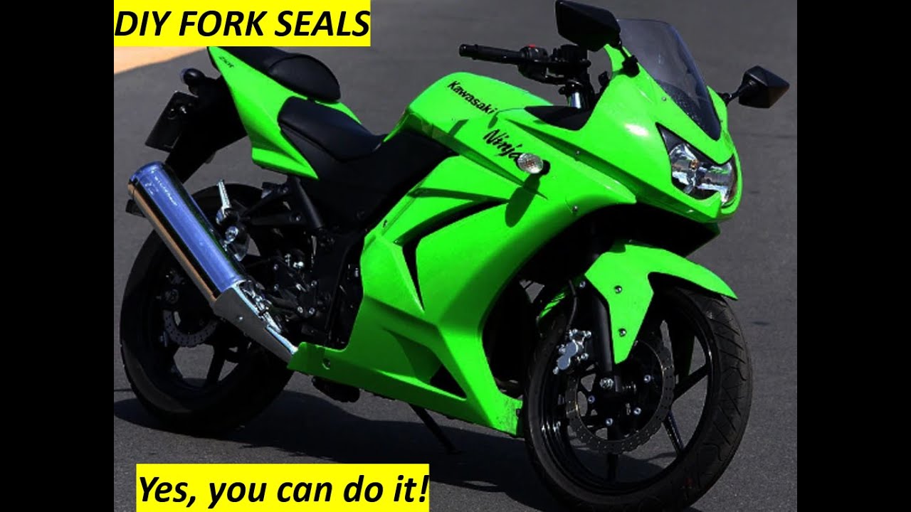 Замена вилочного уплотнителя Ninja 250 2008-2012 годов, такая же, как замена вилочного уплотнител...