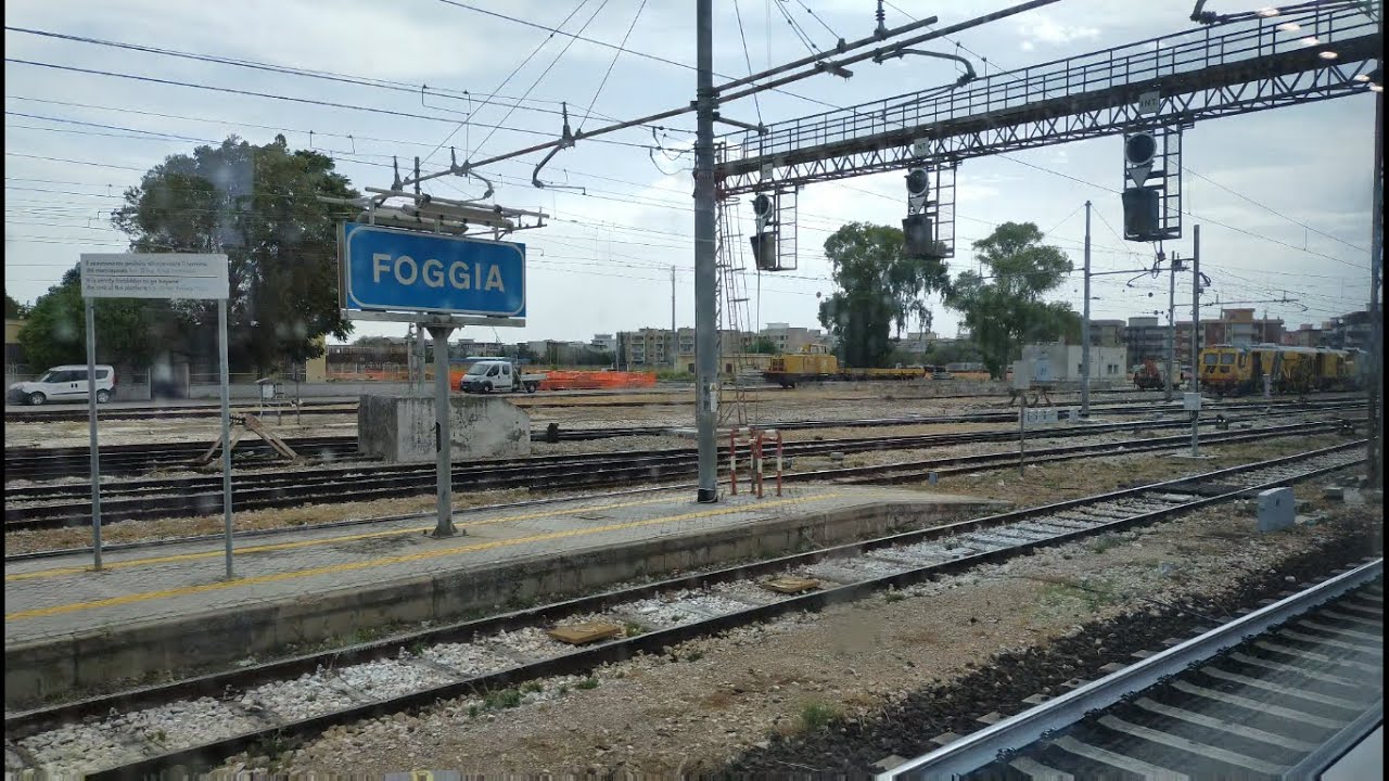 HD - Arrivo alla stazione di Foggia a bordo dell’ Intercity Sun ☀ (IC 608) Lecce - Bologna C.LE