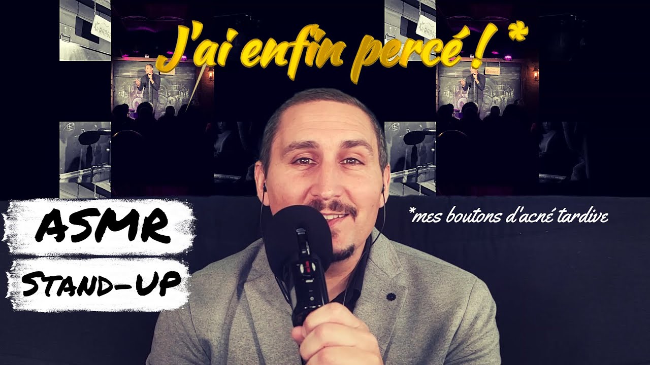 ASMR Français BlaBla ⚪ ça y est j'ai enfin percé * 🎙️ !!! *mes boutons d'acné tardive