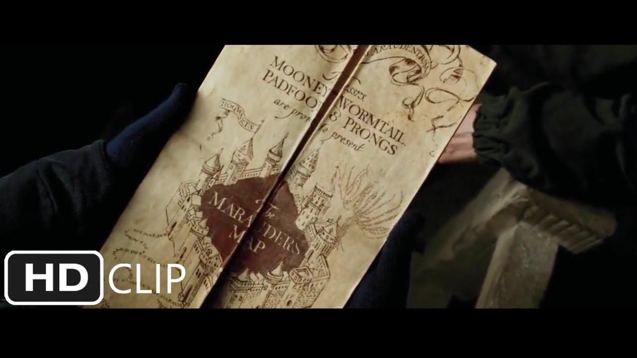 The Marauder's Map | Harry Potter and the Prisoner of Azkaban