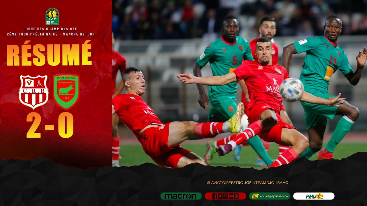 Résumé: CRB DAC (2-0) I Manche retour 2ème Tour Préliminaire CAF Champions League