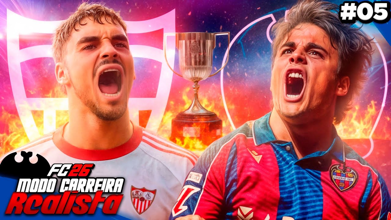 A COPA DO REY PEGOU FOGO! CA&Iacute;MOS?! - Modo Carreira Realista EA FC26 Parte 5