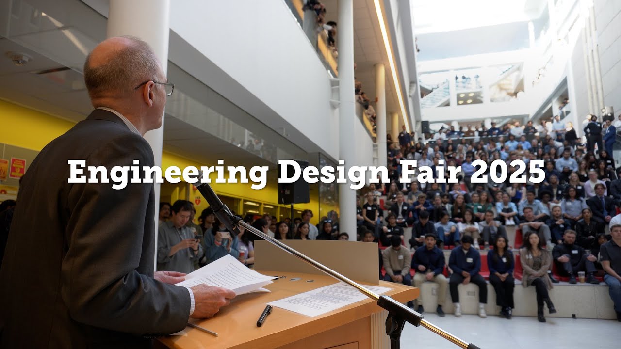 Engineering Design Fair: The annual showcase of fourth-year students' Capstone projects