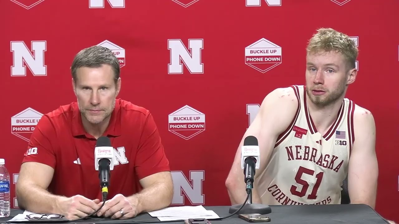 Nebraska Basketball: Fred Hoiberg, Rienk Mast discuss overtime loss to Purdue