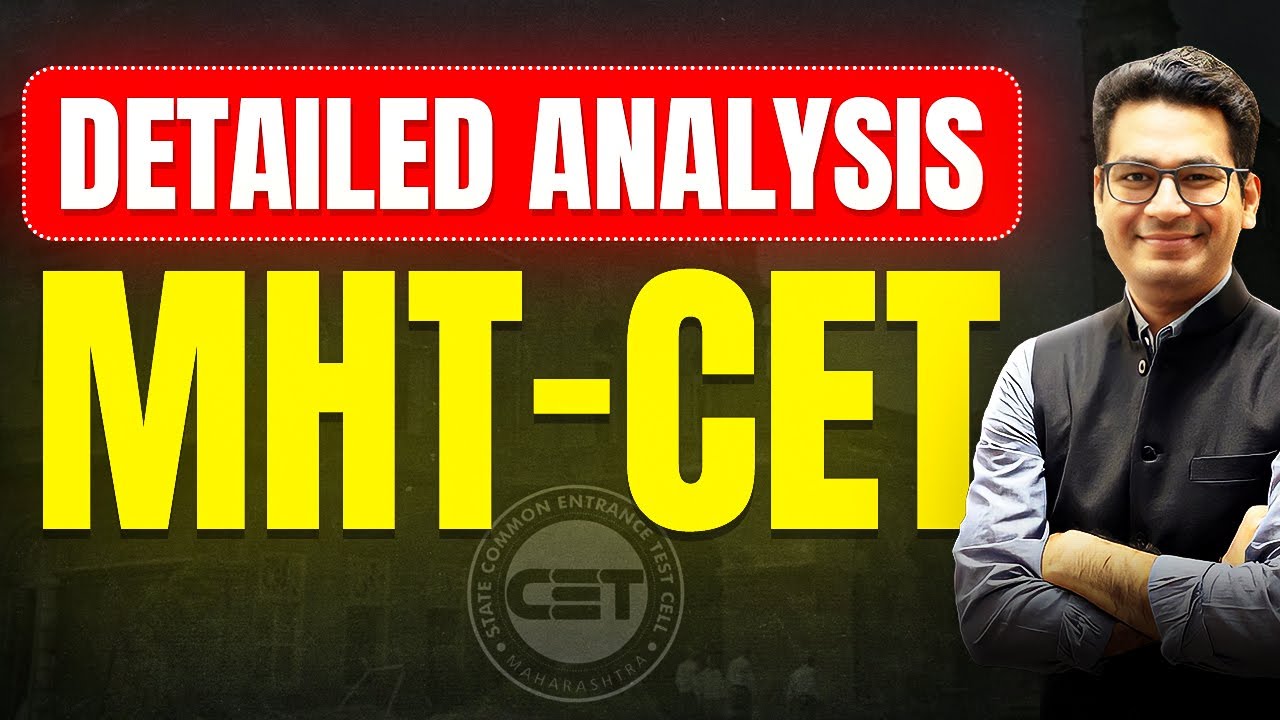 MHTCET Detailed Analysis | Most Important Chapters | Expected Chapter Weightage | MathonGo