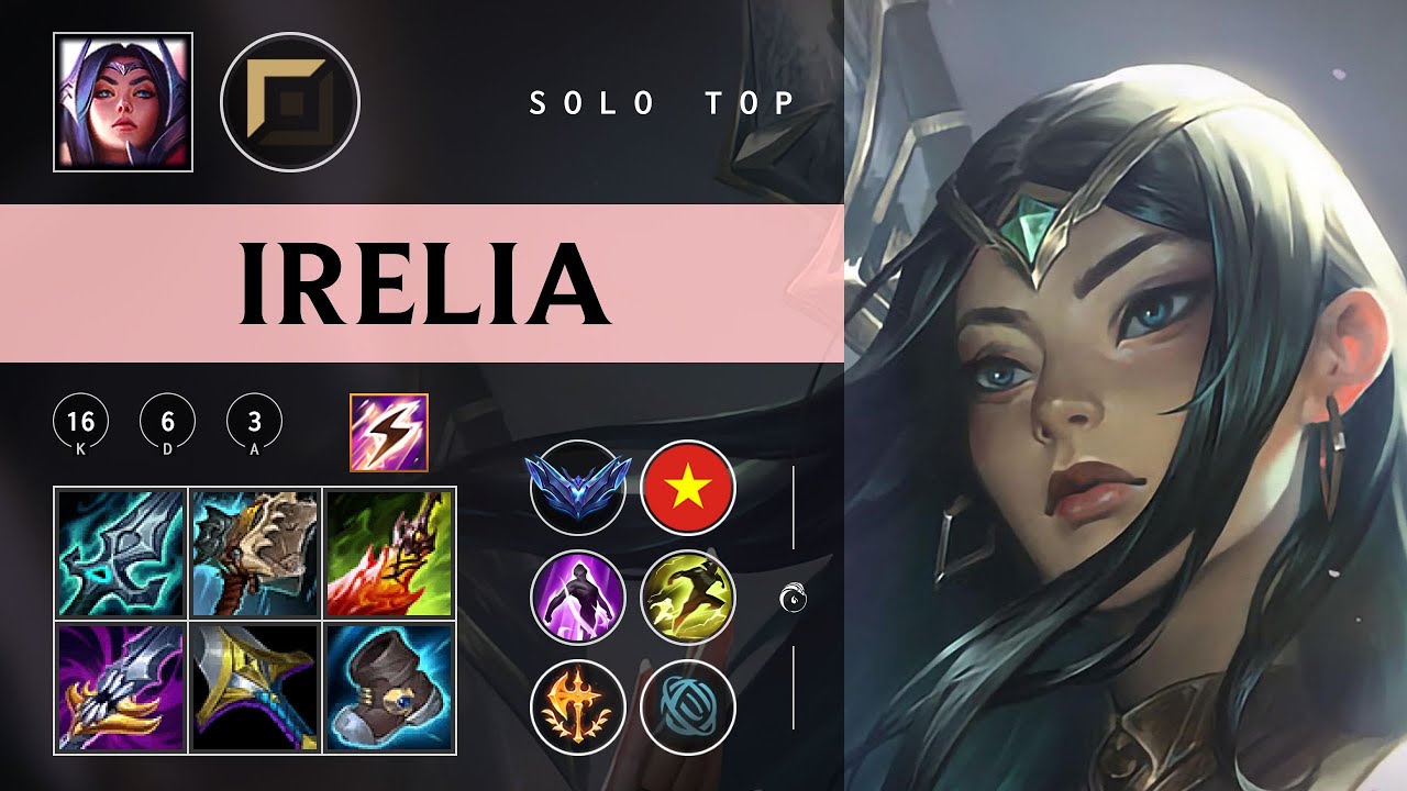 Irelia Top vs Akali - VN Diamond Patch 26.01