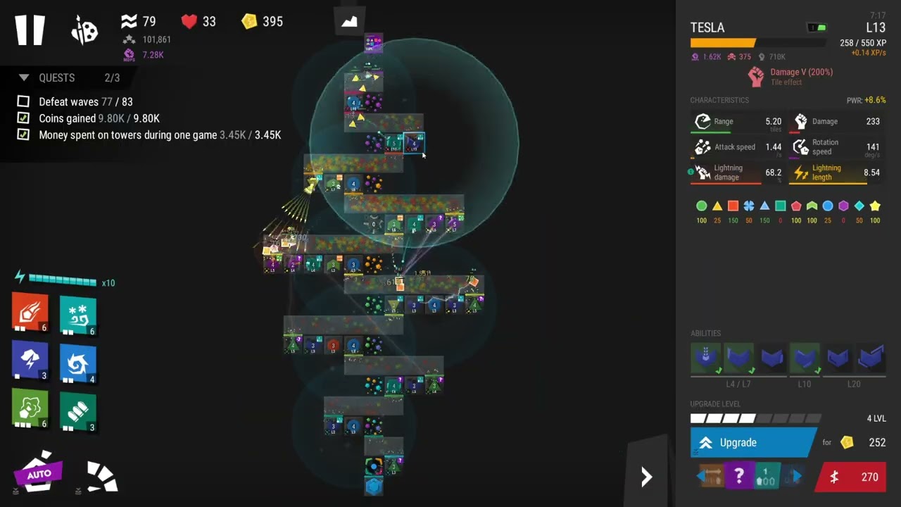 Infinitode 2 - Let's Play - level 4.5- 3 stars