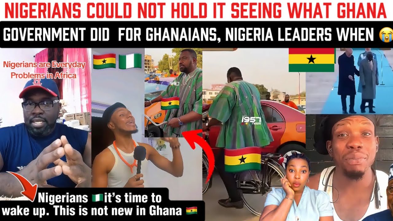 OMG 😱 Nigerians Could Not Hold It Seeing What Ghana Government did for Ghanaians 🇬🇭🇳🇬