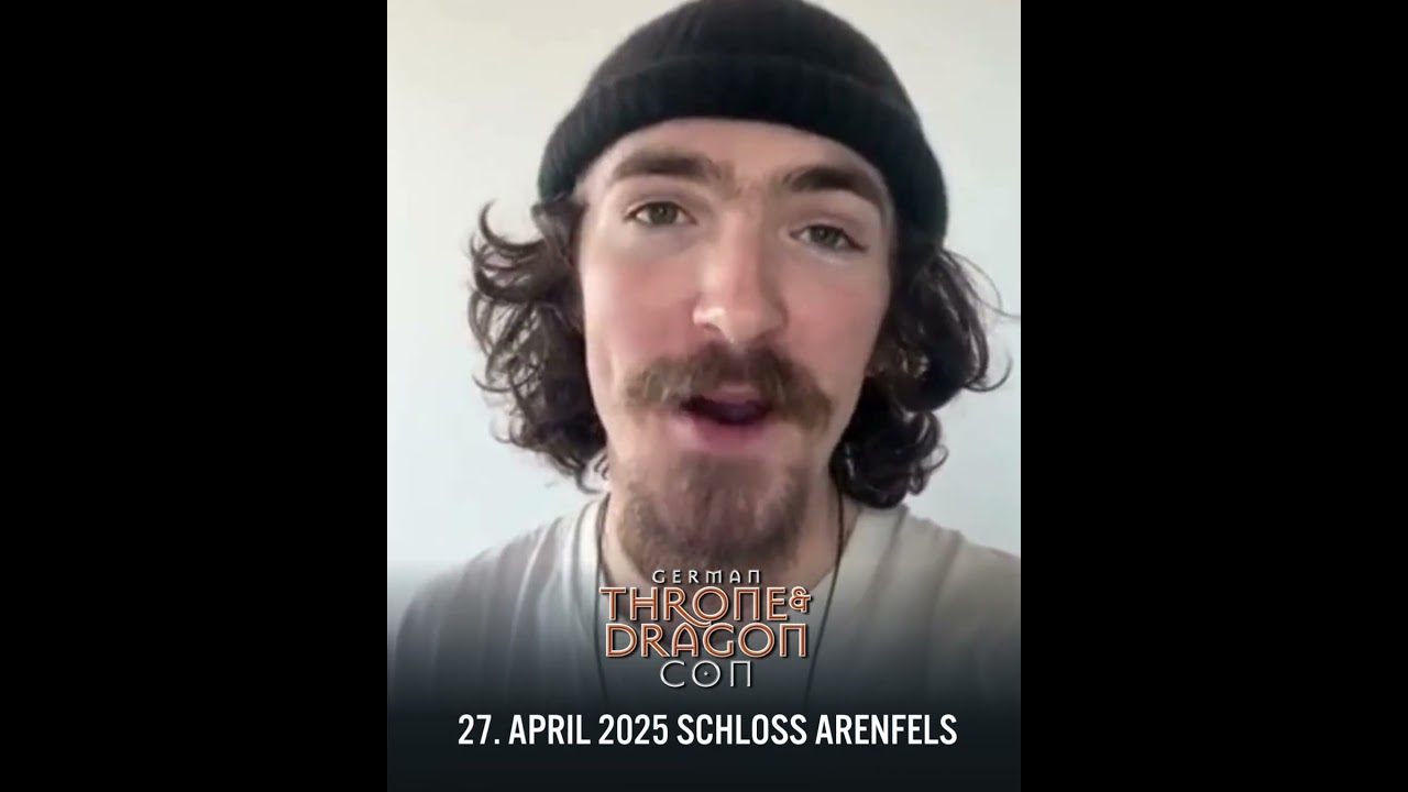 Brenock O'Connor @ German Throne & Dragon Con auf Schloss Arenfels 2025