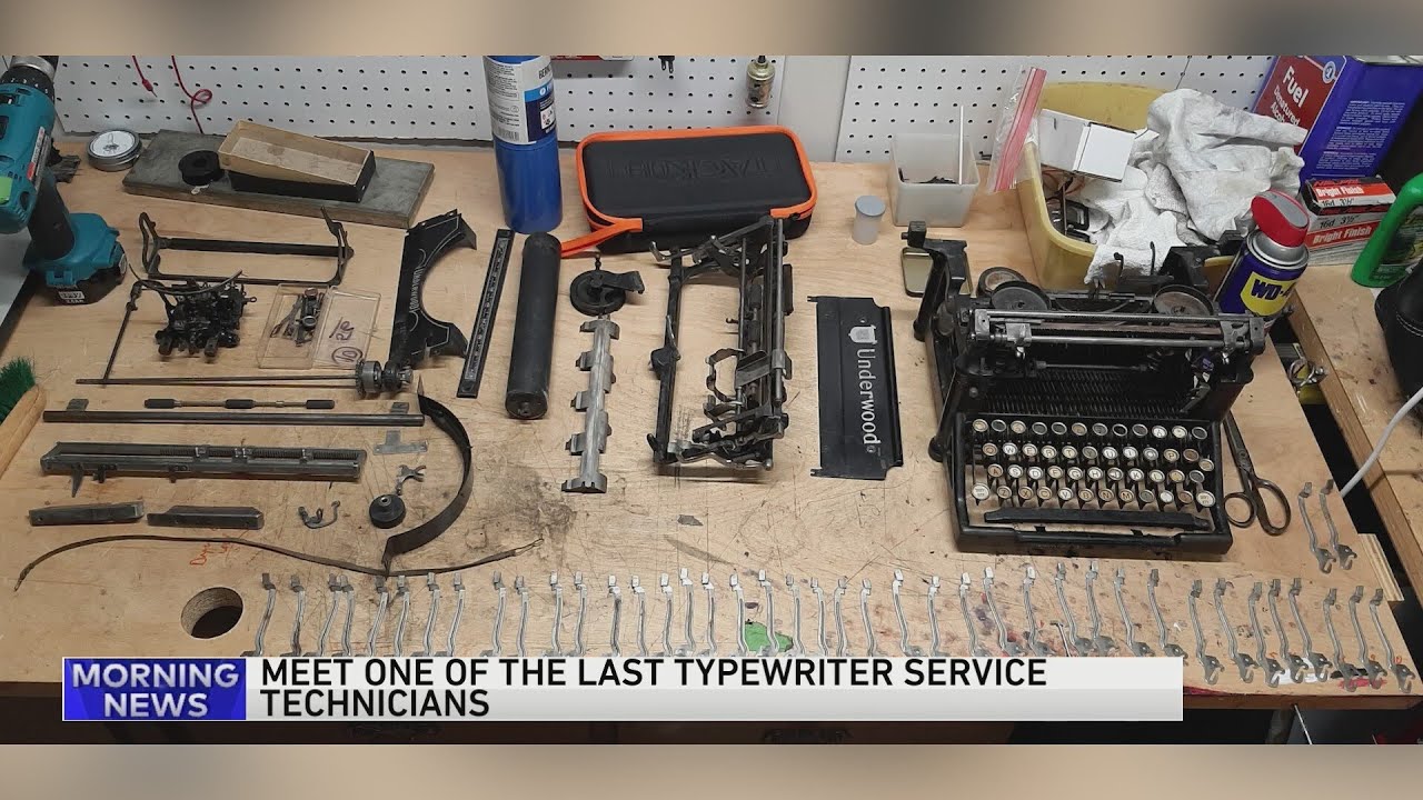 Meet one of the last typewriter service technicians