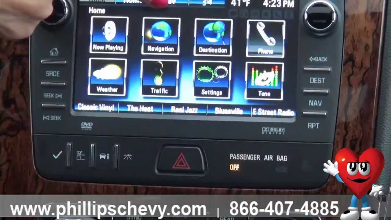 Phillips Chevrolet - 2014 Chevy Traverse Storing Radio Favorites - New Car Dealership