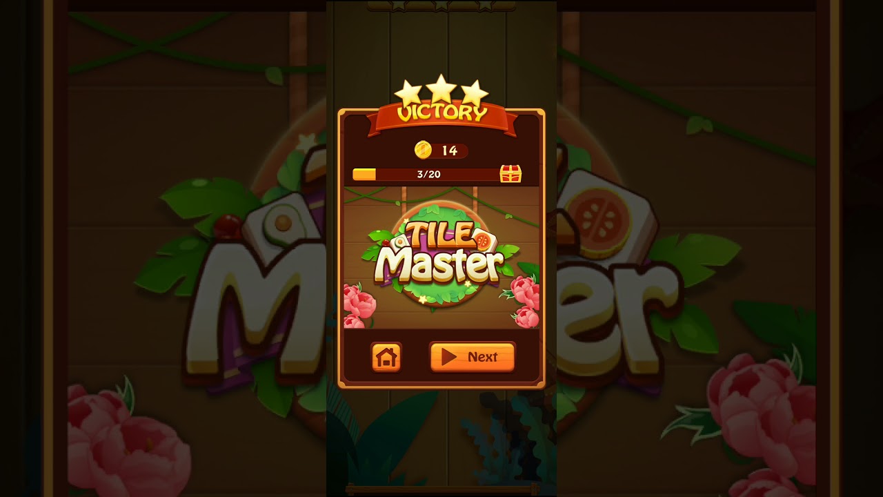 Tile Master - Classic Triple Match & Puzzle Game| 1-4 level
