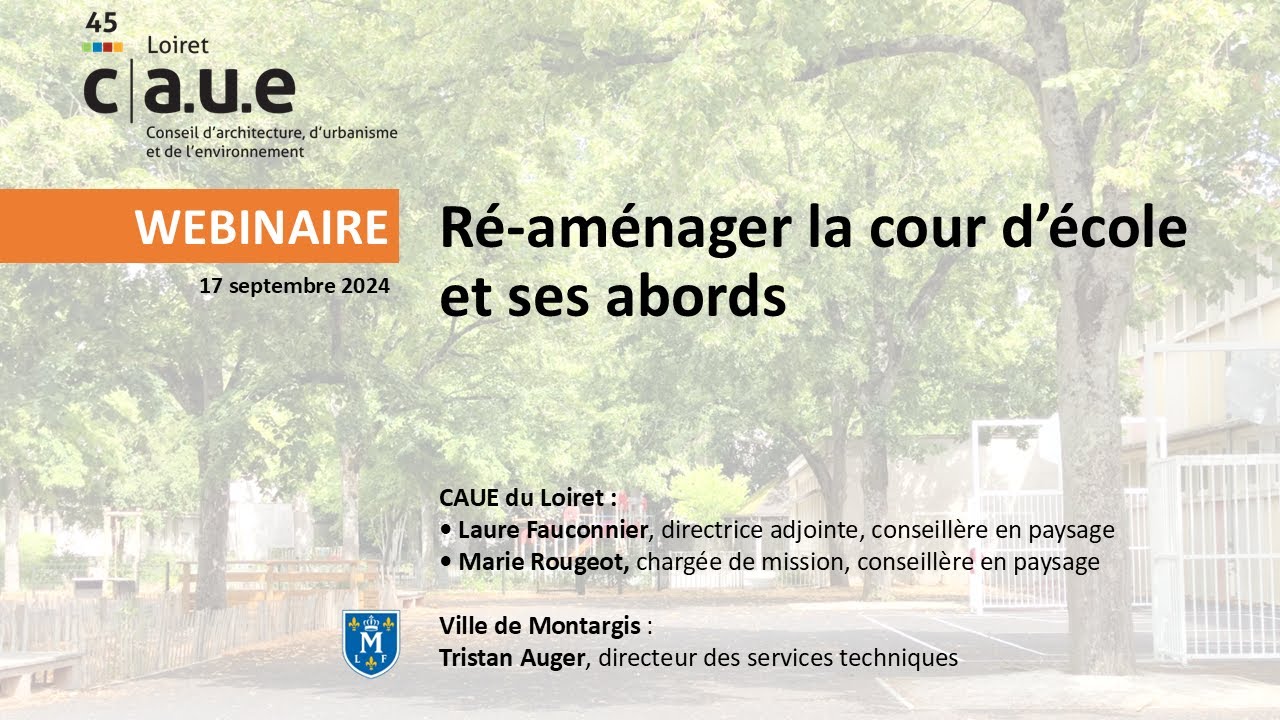 Ré aménager la cour d'école et ses abords