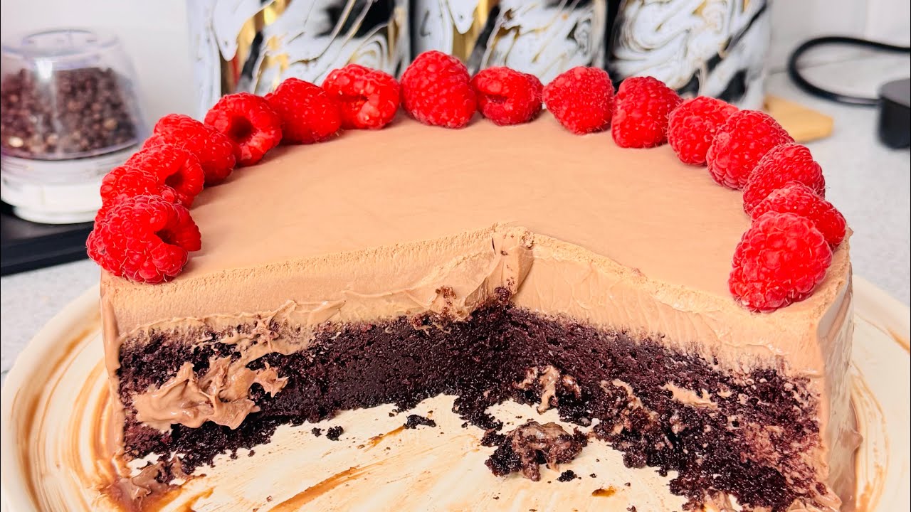 The Best Chocolate Mousse Cake Ever!
