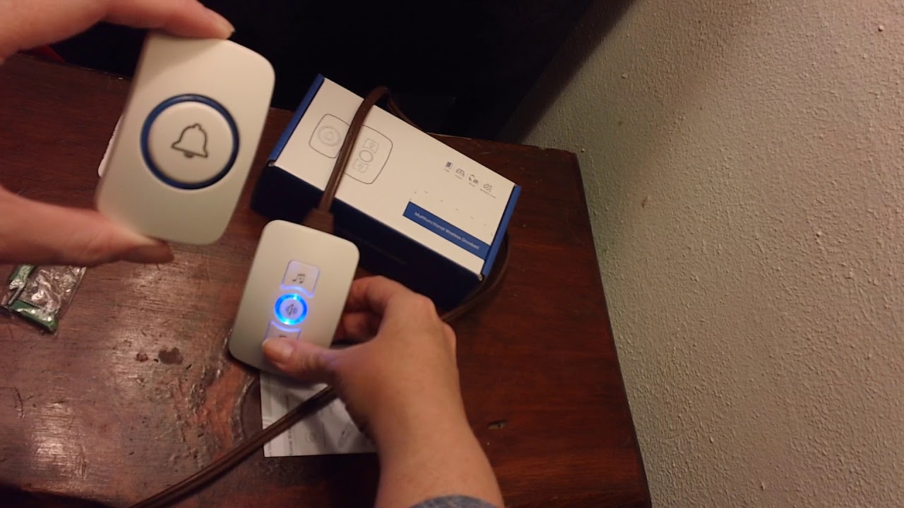 Wireless Doorbell With 32 Chimes