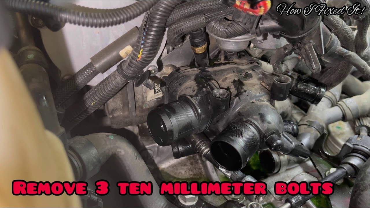 How To Replace Thermostat Housing/2011 Mini Cooper Thermostat Housing Removal And Replacement